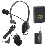 Bezprzewodowy mini-mikrofon do przypięcia z transmiterem na klipsie i słuchawką KM209